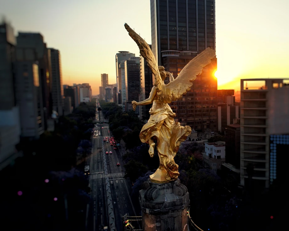 ángel de la independencia CDMX