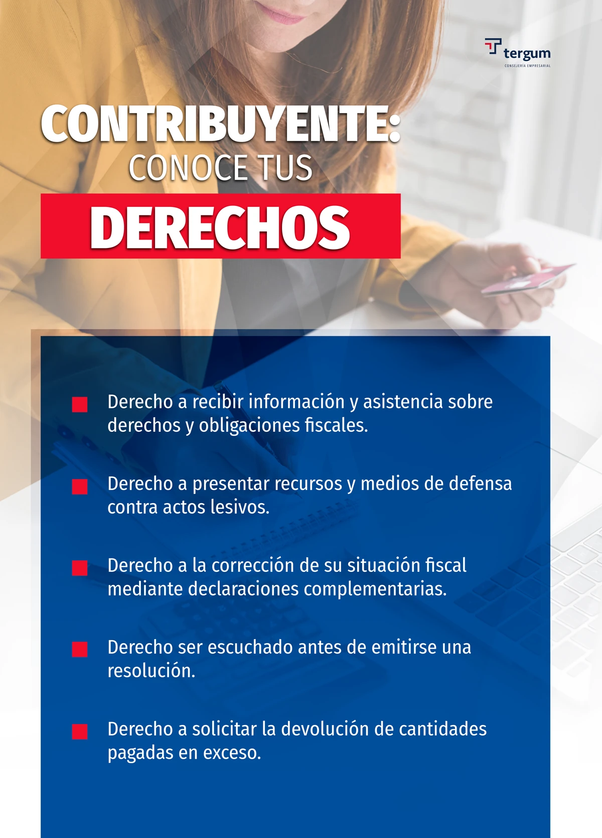 Contribuyente, conoce tus derechos