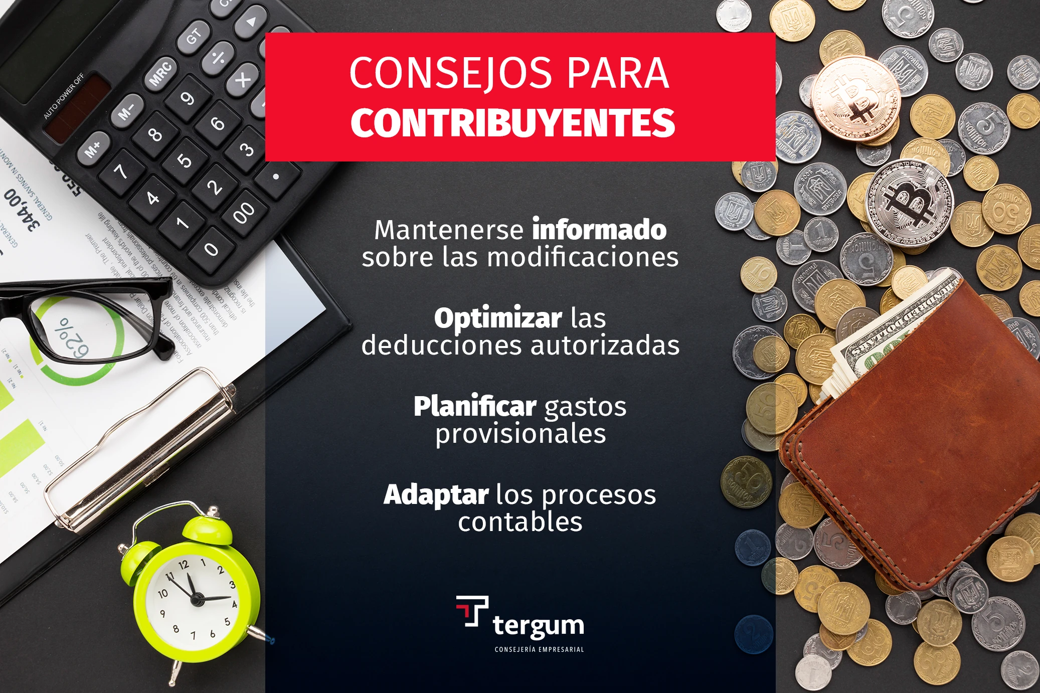 Consejos para contribuyentes